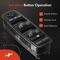 thumbnail image 5 of A-Premium Power Window Switch Replacement for Mercedes-Benz X164 W164 W251 GL320 GL350 GL450 GL550 ML320 ML350 ML450 ML550 R320 R350 Front Left, 5 of 7