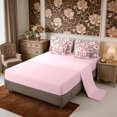 thumbnail image 4 of Manfei Retro Floral Leopard Print Full Size Bedding Sets 7 Pieces,Watercolor Flowers Full Size Bed in a Bag,Reversible, 4 of 6