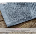 thumbnail image 5 of FBTS Prime Cotton Hand Towels 16x31 inch Extra Soft, Solid Blue, 2 per Pack, 5 of 6