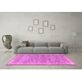 thumbnail image 3 of Ahgly Company Indoor Rectangle Persian Pink Traditional Area Rugs, 7' x 9', 3 of 4
