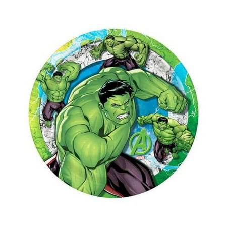 Avengers Hulk 7" Dessert Plate (12)