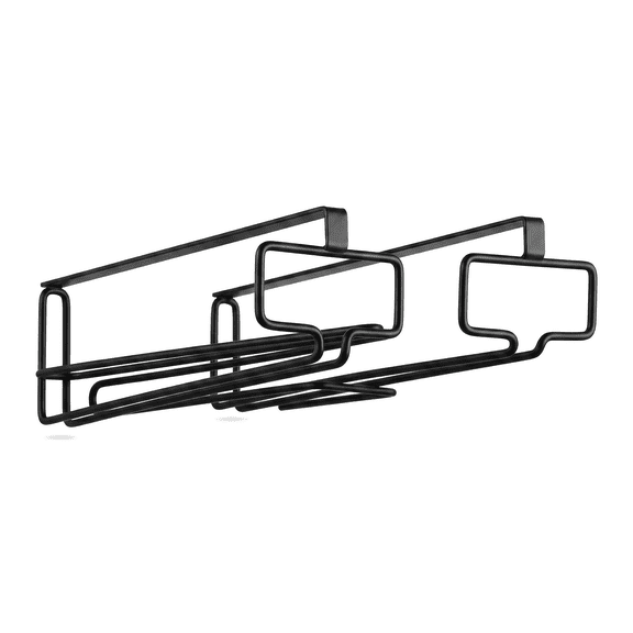 Wine Glass Holder 2PCS Stemware Rack Hanger Under Cabinet Wine Glass Rack Kitchen Hanging Storage Rack Organize，wine rack cabinetr