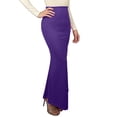 thumbnail image 5 of High Waisted Maxi Skirt for Women Stretchy Bodycon Long Skirt Solid Color Elegant Casual Office Work Wear (XL, Purple), 5 of 6