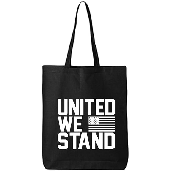 United We Stand Cotton Canvas Tote Bag