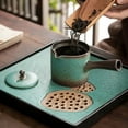 thumbnail image 3 of Krukke Tea Set China Kung Fu Household Small Set Light Luxury Japanese Style Tea Making Side Teapot Cup Tea Tray Gift Box, 3 of 6