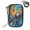 Bird Pattern, variant on Travel Passport Holder RFID Blocking Travel Essentials with Strap Passport Case for Men/Women with Zipper, Ocean Dolphin