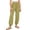 Green, variant on Big Kids Boys & Girls Elastic Waist Jogger Pants, Elastic Icy Silk Anti Mosquito Pants, Breathable Sports Long Trousers Pink 1 Years