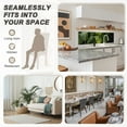 thumbnail image 6 of Homall Dining Chairs Set of 4,Urban Style PU Leather Dining Chairs,Kitchen,Dining Room Wooden Chairs, Gray, 6 of 7