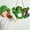 G, variant on Happy St Patrick's Day Sign Shamrock Leprechaun Gnome Wooden Hanging, Front Door Decor Green Shamrock Lucky Clover Farmhouse Door Hanger Rustic Pediment Plaque Outdoor Indoor Wall Hanging Decor