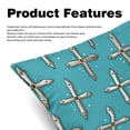 thumbnail image 2 of Cross with Unique Patterns Covers - Set of 2 Throw Pillows for Home Decor - Available in 16x16, 18x18, 20x20 Inches for Various Occasions, 2 of 6