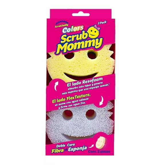 Fibra Chococoa Daddy Doble cara Esponja+Fibra 2 piezas