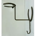 thumbnail image 2 of Cowboy Hat & Coat Rack, Real Horseshoes, Made by Blacksmith in US, 2 of 7