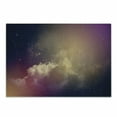 thumbnail image 1 of Sky Cutting Board, Night Time with Clouds and Stars Space Constellations Depths of Universe, Decorative Tempered Glass Cutting and Serving Board, Small Size, Pale Yellow Purple, by Ambesonne, 1 of 1