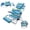 1-pack, variant on Gaderth 3-in-1 Beach Chair with Face Hole,Folding Tanning Lounger, 330lb Capacity Outdoor Sunbathing Chair with Adjustable Footrest, Storage Pocket for Beach, Pool, Patio, Lawn