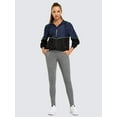 thumbnail image 4 of Women Winter Thermal Workout Yoga Pants with Pockets Fleece Lined Leggings, 4 of 7