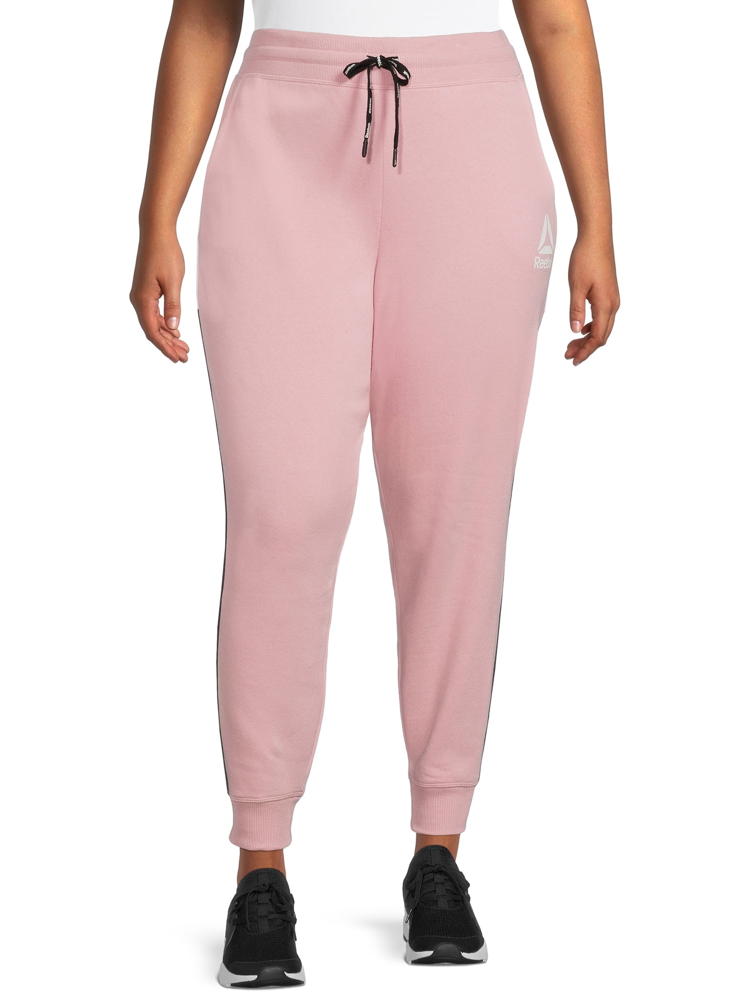 Reebok Women's Plus Size Colorblocked Joggers