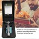 thumbnail image 4 of Rasoir de sécurité portable en acier inoxydable, classique, à double tranchant, pour homme, 4 of 4