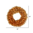 thumbnail image 2 of Vickerman 60" Copper Fir Artificial Christmas Wreath, Warm White Dura-Lit LED lights., 2 of 2