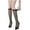 Black-J, variant on Lovskoo 2024 Fishnet Thigh High Stockings for Women Girls Knee Highs Sheer Socks Black-H