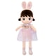 thumbnail image 1 of Bewildely Muñeca de niña, muñecos de peluche suaves, Eexquiste, encantadores juguetes de peluche portátiles, almohada de animales hecha a Muñecas y casas de muñecas Púrpura 45CM, 1 of 6