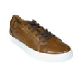 thumbnail image 3 of Men Harrison Myles by Santoni Luciano Dressy Sneaker Comfort S2451 Cognac, 3 of 9