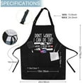 thumbnail image 2 of Funny Aprons for Men Grill-Apron for Father''s Day, Christmas, Birthday Gifts for Dad from Daughter, Son, Wife, 2 of 6