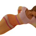 thumbnail image 4 of Robe Longue Tricotée pour Femmes Automne Décontractée Contraste Couleur Rayures Épaules Dénudées Manches Longues Robe Slim Vêtements d'Automne, 4 of 7