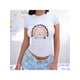thumbnail image 1 of Playera Blusa De Mamá Estilo Arcoiris – Amor, Arcoíris y Corazones en Cada Suspiro Color Blanco Talla Chica Marca Emil SaEs, 1 of 4