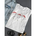 thumbnail image 3 of Three Dancing Mushrooms T-Shirt Women -Image by Shutterstock, Female Small, 3 of 4