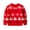 Rouge C, variante sur KYAIGUO Chandail de Noël Élan pour Garçons et Filles 2-8 Ans pour Tout-Petits Enfants Chandail à Manches Longues Chandail en Tricot Dessin Animé Chandail de Noël