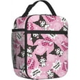 thumbnail image 3 of Kuromi Cartoon Lunch Box Cute Lunch Bag Large Capacity Durable Reusable Lunch Box Suitable For Women Work Travel Picnic Fi27, 3 of 5