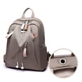 thumbnail image 4 of Stylago Women's Fashion Backpack Purse Zipper Compartments Travel Daypack College Students Shopping Bags for Everyday Black, 4 of 5
