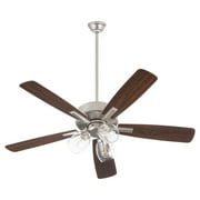 Quorum International 4525-03159 Ovation 52 5 Blade Indoor Led Ceiling Fan - Black