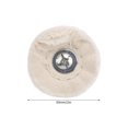 thumbnail image 2 of Ymiko Blanc Chiffon Polissage Roue Plat Type Coton Miroir Surface Outils de Meulage avec Poignée, Tissu Plat Polissage Roue, Polissant Outils, 2 of 8