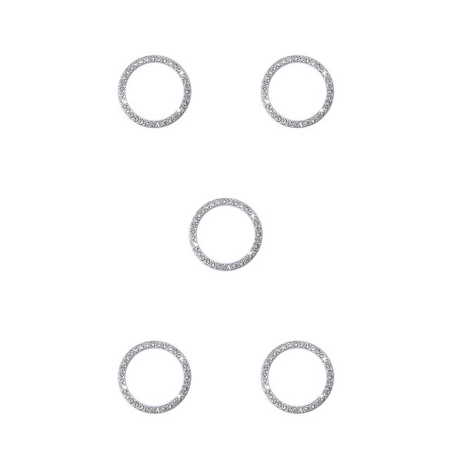 Scienceny Adhesivo de dirección Suministros para automóviles Adhesivo decorativo Paster Artesanía a prueba de herrumbre Universal DIY Prop Type2 NO2