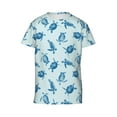 thumbnail image 4 of Wukai Turtle Youth Unisex Short Sleeve T-Shirt for Boys, Girls, Teens, and Kids-X-Small, 4 of 7