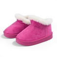 thumbnail image 2 of Quealent Winter Boots for Toddler Boys and Toddler Girls Hot Pink for Size 6.5, 2 of 5