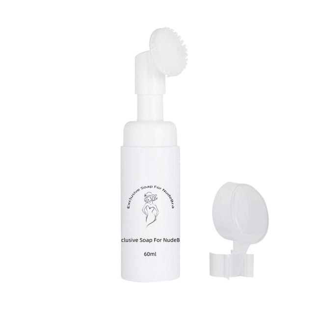 Autorización Almohadillas de cúrcuma para el rostro Limpiador de sujetadores de silicona para sujetadores adhesivos de silicona Limpiador de sujetadores adhesivos con cabezal de cepillo suave 6