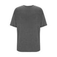 thumbnail image 4 of WAENQINLA Mens Oversize T Shirt Soft Short Sleeve T-Shirts Lightweight Crew Neck Soft Fitted Tees Fresh Classic Tshirts, 4 of 5