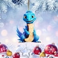 thumbnail image 1 of 26 Letters Cute Animal Baby Christmas Acrylic Tree Decoration Pendant Car Holiday Ornament for Festive Home, 1 of 3