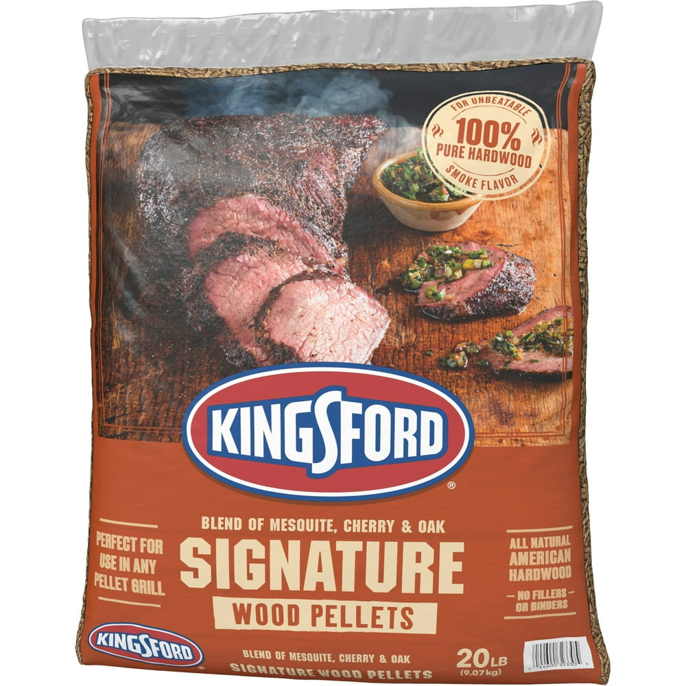 Kingsford 100 Hardwood Pellets for Grills, Signature Blend, 20 Pounds
