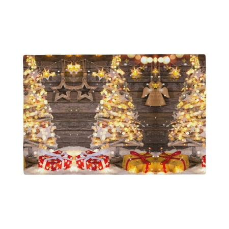 

Placemats Set of 4 Christmas Tree 01 Place mats for Dining Table Indoor/Outdoor Cute Heat Resistant Washable Table Mats(18 x 12 )