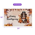 thumbnail image 5 of Happy Thanksgiving Cavalier King Charles Spaniel Welcome Thankful Fall Autumn Doormat Dog Lover Gifts Indoor Outdoor Welcome Mat - 02021, 5 of 5