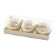 thumbnail image 4 of Bolas navideñas BLESIY colgantes de 3,15 pulgadas para decoración artística de árboles de Navidad oro, 4 of 8