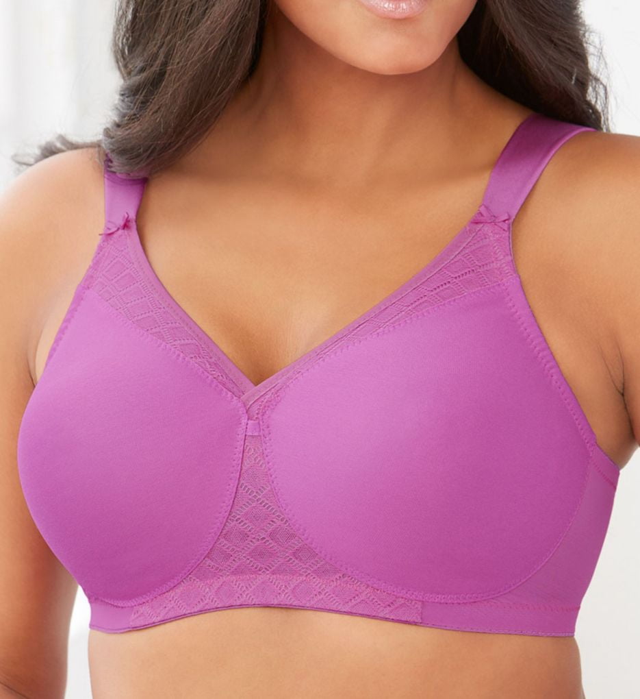 Women's Glamorise 1080 Magic Lift T-Shirt Bra with Seamless Straps - Walmart.com
