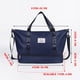 thumbnail image 2 of pstuiky Bolsa de viaje plegable con compartimento para zapatos, bolsa de almacenamiento para viajes cortos, bolsa de equipaje colgante, bolsa de viaje de negocios, 2 of 4
