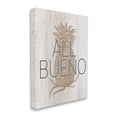 thumbnail image 3 of Stupell Industries All Bueno Phrase Vintage Pineapple Illustration Rustic Pattern Graphic Art Gallery-Wrapped Canvas Print Wall Art, 16x20, by Daphne Polselli, 3 of 5
