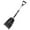 Black, variant on Denhf Snow Shovel for Driveway, Retractable Snow Shovels with Ergonomic D-Grip Handle, Multi-Purpose Portable Shovel for Car, Sidewalks, Garden and Camping, Snow Removal, 28.3" to 33.5", Black