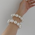 thumbnail image 4 of Faux Perles pour Cheveux, Attache Lisse en Résine Extensible, Corde pour Cheveux Blancs, Accessoires pour Cheveux, 4 of 7