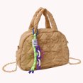 thumbnail image 2 of Bolso Hombro para Mujer Bolsos Mensajero Acolchados Informales Mano Con Cadena Nailon, 2 of 9